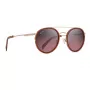 Óculos de sol unissexo MAUI JIM RS534-16R, armação preta mate, lentes cinzento neutro, 54/18/140 mm