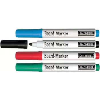 MAUL Conjunto XL de marcadores para quadro branco, ponta redonda 2-2,5 mm, 4 cores (6382799)