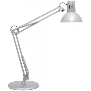 Candeeiro de mesa MAUL 8201095 E27 LED prateado