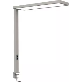 MAUL Candeeiro de Secretária com Morsa LED Senja com Sensor de Movimento/Luz Natural Prateado