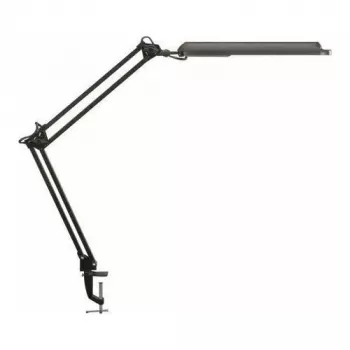 Candeeiro de secretária LED MAUL Atlantic com base de fixação preto