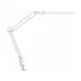 MAUL candeeiro de secretária LED Atlantic com base de pinça branco