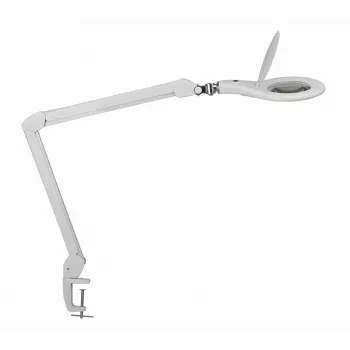 Lâmpada de aumento LED MAUL Makro com base de fixação branca