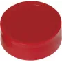 MAUL íman redondo Ø 34 mm vermelho 10 unidades (61733-25)