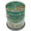 DVD+R Maxell 4.7 GB 16x 100 discos spindle cakebox