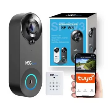 Videoporteiro MBG LINE SF W3 preto