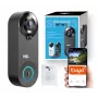 Videoporteiro MBG LINE SF W3 preto