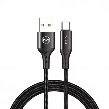 Cabo Mcdodo USB-C para USB-C 1,5m 5A 100W preto