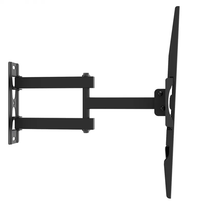 MCN Maclean MC-191 Suporte de parede para TV Full Motion para ecrãs de 32-55 polegadas, VESA 400x400, 30 kg, preto