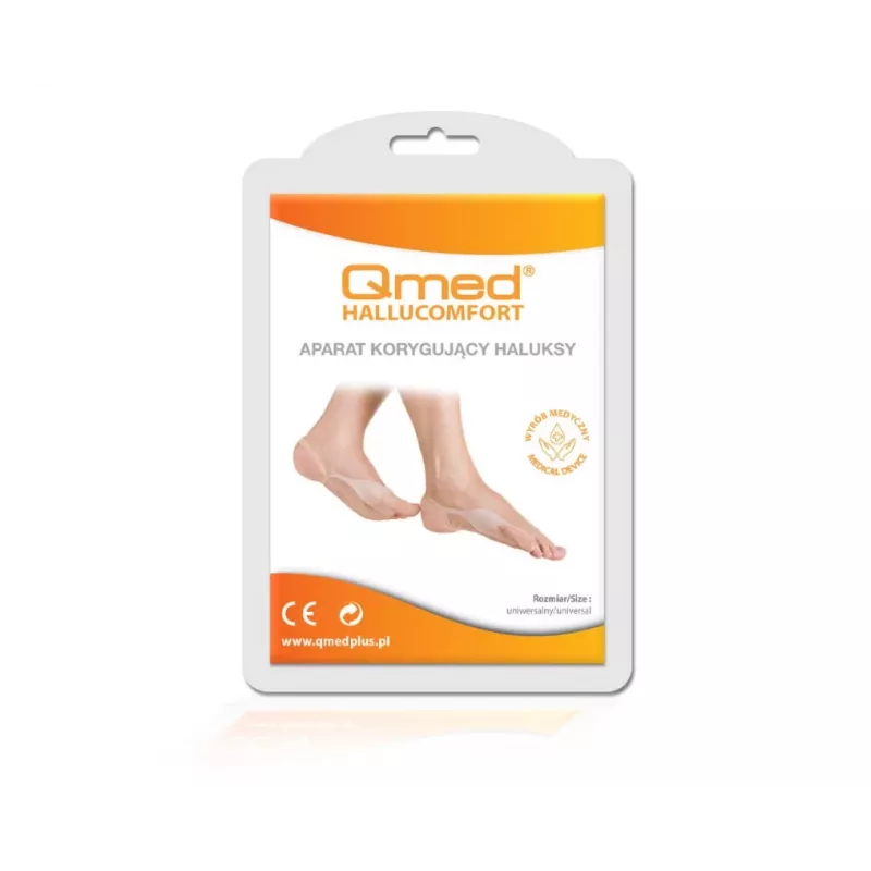 Corretor de hallux valgus MDH Hallucomfort – tala noturna ajustável para alívio de joanetes, tamanho universal