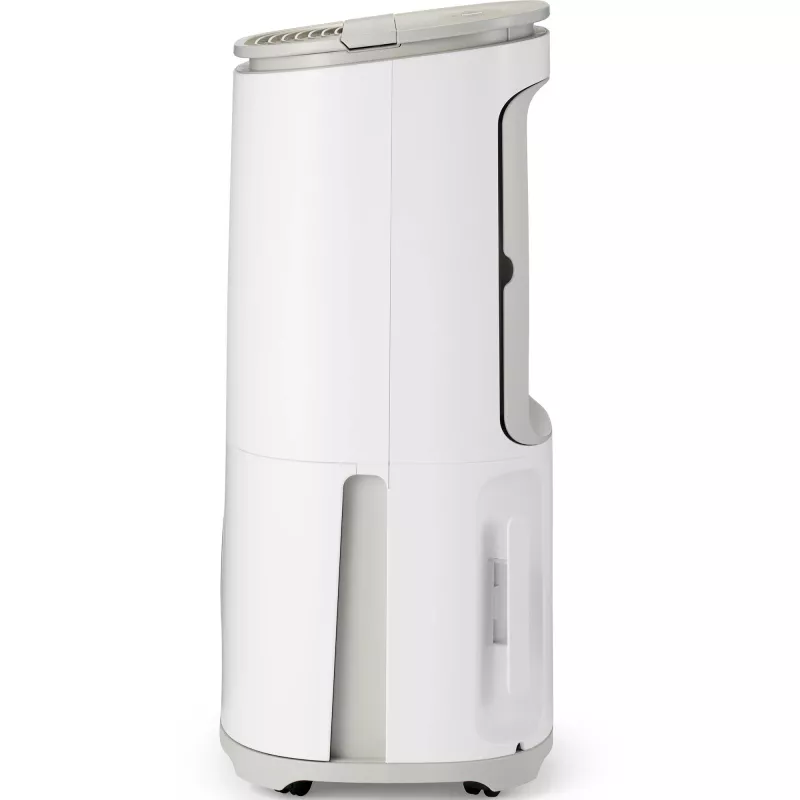 MEACO Dry Arete One 25L Desumidificador e purificador de ar com compressor (branco/bege, 267 Watt, para espaços até 125 m²)