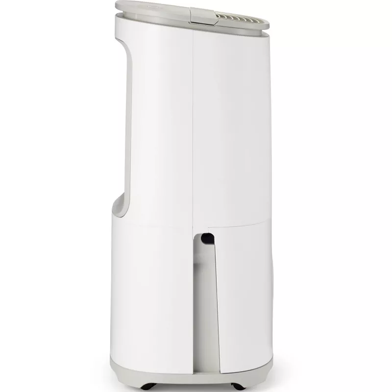 MEACO Dry Arete One 25L Desumidificador e purificador de ar com compressor (branco/bege, 267 Watt, para espaços até 125 m²)