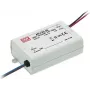 MEAN WELL APV-35-24 36W 24V Driver LED de Tensão Constante, Entrada 90-264V AC, Arrefecimento Passivo, Branco