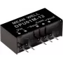 MEAN WELL DPU01L-12 módulo conversor DC-DC 1W entrada 12V saída 12V SIP