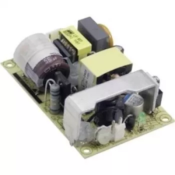 Fonte de alimentação open-frame MEAN WELL EPS-25-7.5 25W saída única, 7,5V DC 3,33A, entrada 80-264VAC, montagem PCB