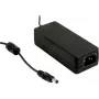 MEAN WELL GSM40A12-P1J Fonte de alimentação de secretária médica 40W 12V 3,34A com ficha DC 2,1x5,5mm