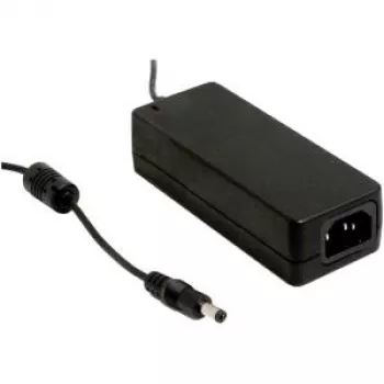 MEAN WELL GSM60A15-P1J Adaptador AC/DC médico 60W 15V 4A com ficha DC 5,5x2,1mm