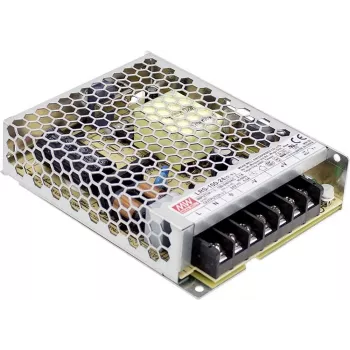 Fonte de alimentação comutada industrial de saída única MEAN WELL LRS-100-24 108W 24V DC 4,5A caixa metálica