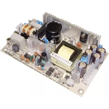 MEAN WELL PT-45B fonte de alimentação comutada AC/DC de 45W com três saídas, 5V/12V/-12V, Open Frame
