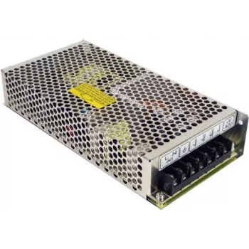 Fonte de alimentação comutada MEAN WELL RS-150-24 150W 24V 6,5A caixa metálica