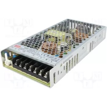 MEAN WELL RSP-150-24 150W 24V 6,25A Fonte de alimentação fechada com PFC ativo e 1U Low Profile