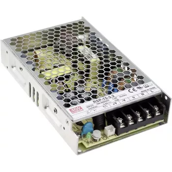 MEAN WELL RSP-75-15 Fonte de alimentação fechada 75W 15V 5A 1U com PFC ativo