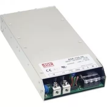 MEAN WELL RSP-750-48 750W 48V fonte de alimentação fechada com PFC, 1U Low Profile