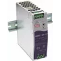 MEAN WELL WDR-120-24 fonte de alimentação para calha DIN 120W 24V 5A industrial metal