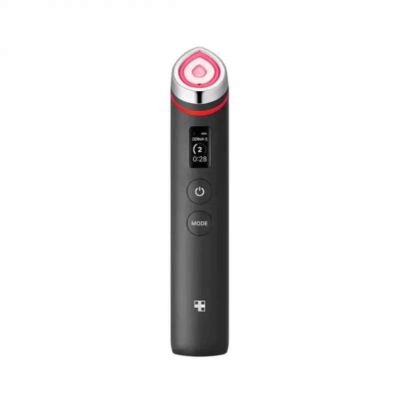 MEDICUBE Age-R Booster Pro Dispositivo facial multifuncional com eletroporação, microcorrente, EMS, Air Shot e terapia LED – Preto