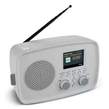 Medion LIFE Rádio DAB+ DRE-1 Cinzento (50079350)