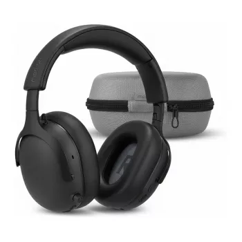 MEDION LIFE HX-1 Plus auscultadores over-ear, ANC, preto
