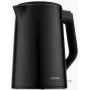 Medion Life MD12105 Chaleira elétrica de parede dupla 1,5 L 2200 W preta