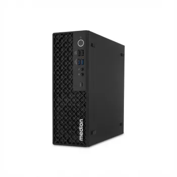 MEDION Mini PC Picoworx T80 III Intel Core Ultra 5 226V 16GB DDR5 512GB NVMe SSD Windows 11 Pro preto