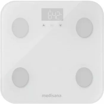 Balança de análise corporal Medisana BS 600 WiFi branca com Bluetooth (40501)