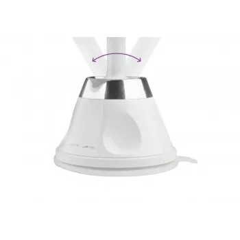 Medisana CM 850 Espelho de cosmética LED com ampliação 5x, LED luz do dia, sensor tátil, rotação 360°, Prateado