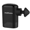 Medisana MG 120 Pistola de massagem de bolso Massageador de percussão com 4 acessórios, recarregável por USB-C, 4 níveis de intensidade, tamanho compacto de viagem