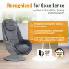 Cadeira de massagem Shiatsu MEDISANA RS 670 com calor e vibração, preto/antracite
