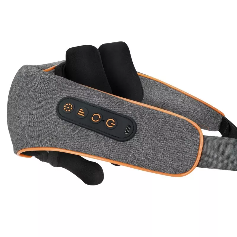Medivon Collar Simple 2 Aparelho de Massagem Shiatsu para Pescoço e Ombros com Calor, Preto