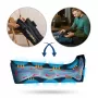 Medivon Compression Massager Aeria - Massajador de Pernas e Pés por Compressão de Ar com Calor, 3 Modos, 3 Intensidades, Comando Remoto sem Fios