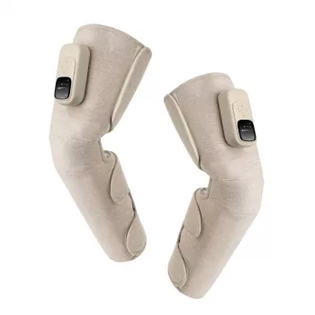 Massajador de compressão Medivon Sole Duo – massajador de pés com airbags e calor, 3 modos e 3 intensidades