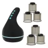 MEDIVON Eclipse Massajador de Ventosas com Copos - Terapia de Vácuo Dinâmica, Luz Vermelha e Calor, 12 Níveis, sem Fios