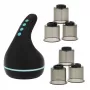 MEDIVON Eclipse Massajador de Ventosas com Copos - Terapia de Vácuo Dinâmica, Luz Vermelha e Calor, 12 Níveis, sem Fios