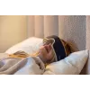 Medivon Horizon Pro 2 massajador de olhos com pressão de ar, vibração, calor, Bluetooth, 5 modos, 1450 mAh, USB-C, azul-marinho