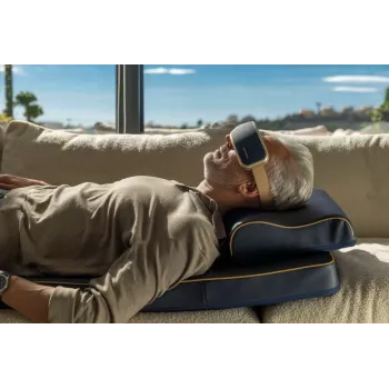 Medivon Horizon Pro 2 Aparelho de Massagem Ocular com Pressão de Ar, Vibração, Calor, Bluetooth, USB-C, 1600 mAh