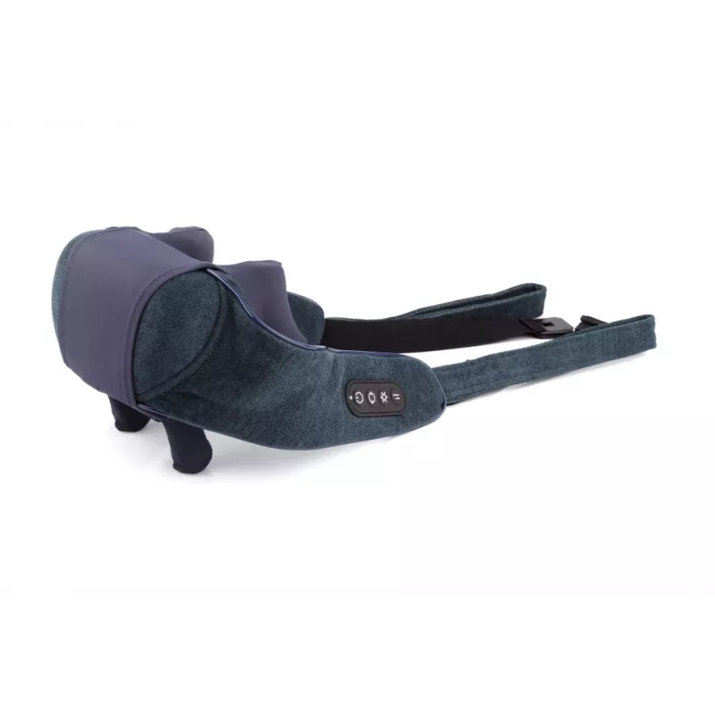 Medivon Hyperion Collar Aparelho de Massagem Shiatsu para Pescoço e Ombros com Calor, 8 Cabeças de Massagem, 3 Níveis de Intensidade, Preto/Cinzento