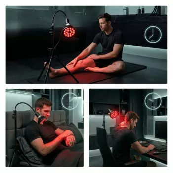 Medivon Lâmpada de terapia de luz vermelha Lumera Go
