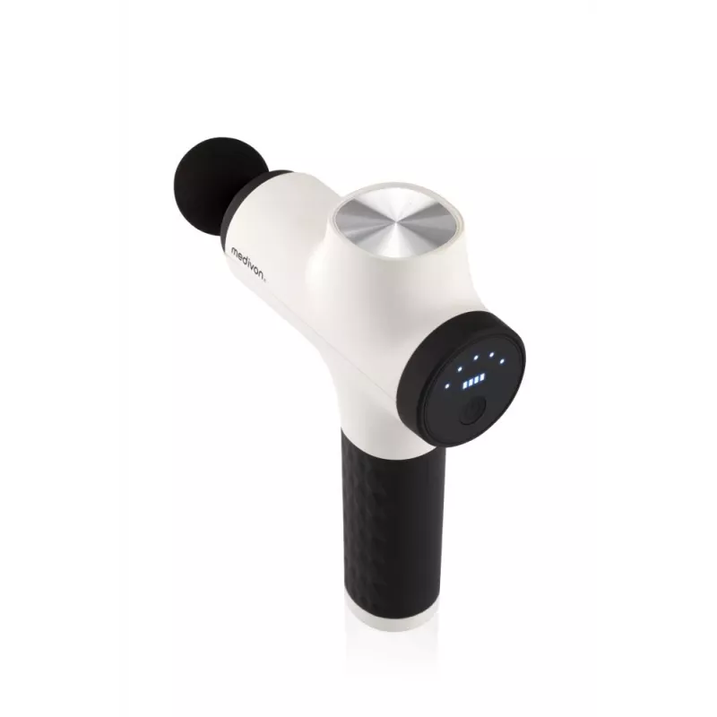 Medivon Relix Pistola de massagem de percussão branca