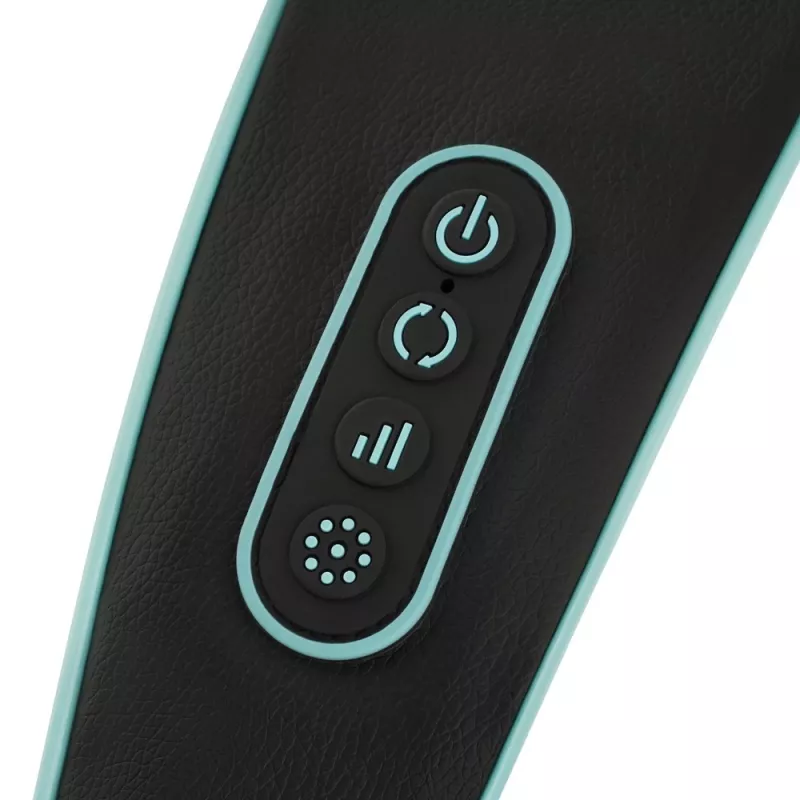 Medivon Volt Colar de Massagem - Aparelho de Massagem Shiatsu para Pescoço e Ombros com Calor, 8 Nós, 3 Intensidades