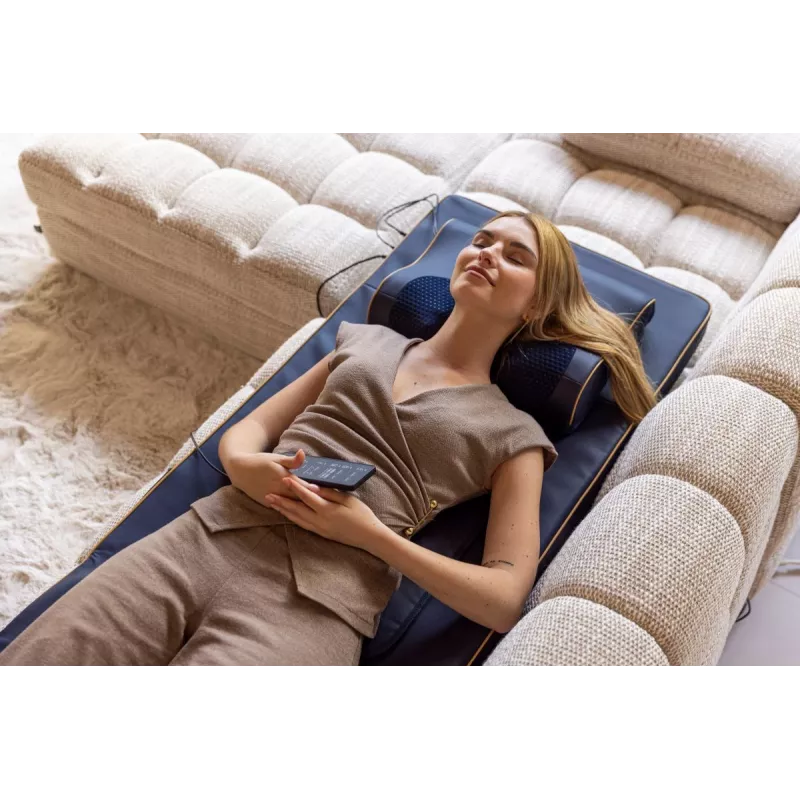 MEDIVON Yoga PRO tapete de massagem com 10 motores, função de calor e 9 programas