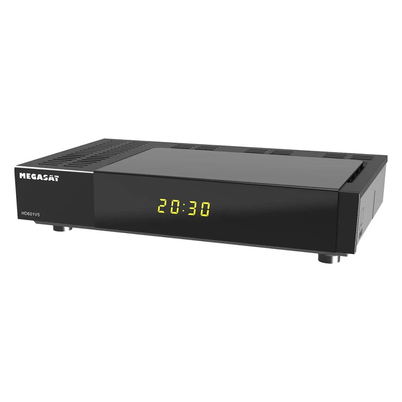 Megasat HD 601 V5 recetor de satélite DVB-S2, Full HD 1080p, HDMI, SCART, USB, Unicable I & II, preto